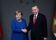 Son dakika: Başkan Erdoğan, Almanya Başbakanı Merkel ile görüştü