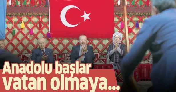 Anadolu başlar vatan olmaya