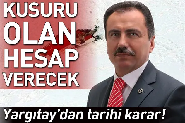 Yargıtay'dan Muhsin Yazıcıoğlu kararı