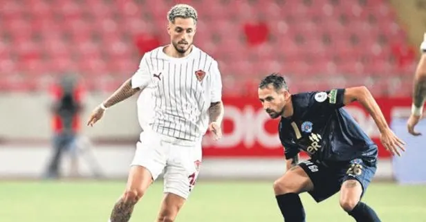 Hatayspor kaçamadı