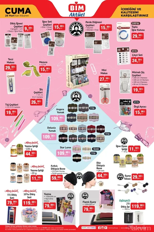 🛍️ Bim 28 Mart Cuma Aktüel Kataloğu 📺 Elektronik Ürünler 📺 Dijitsu 50" Ultra Hd Google Tv – 11.490 Tl 📺 Senna 32" Hd Ready Uydu Alıcılı Tv – 4.390 Tl 📱...