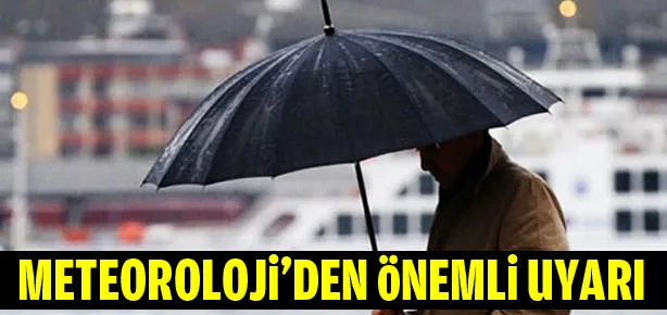 Meteoroloji’den önemli uyarı