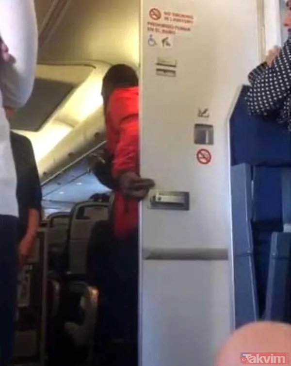 Uçakta öyle bir şey yaptı ki... Uçakta utandıran yolcular ve olaylar - 28