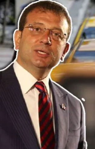 İBB Başkanı Ekrem İmamoğlu 8 maddelik yeni taksi sistemini açıkladı taksicilerden tepki gecikmedi