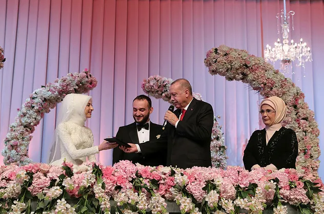 Başkan Erdoğan, nikah şahidi oldu