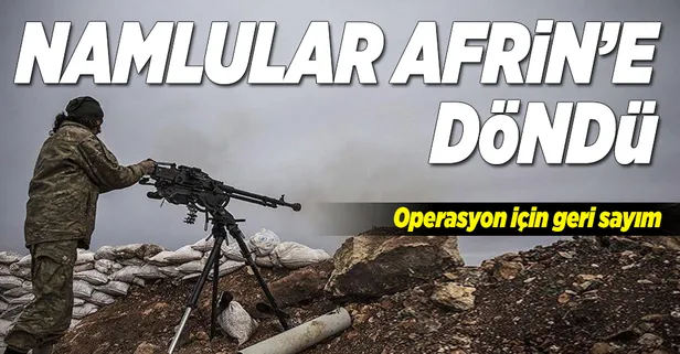 Namlular Afrin'e döndü