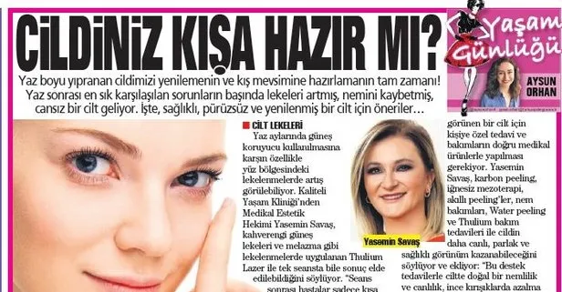 Cildiniz kışa hazır mı?