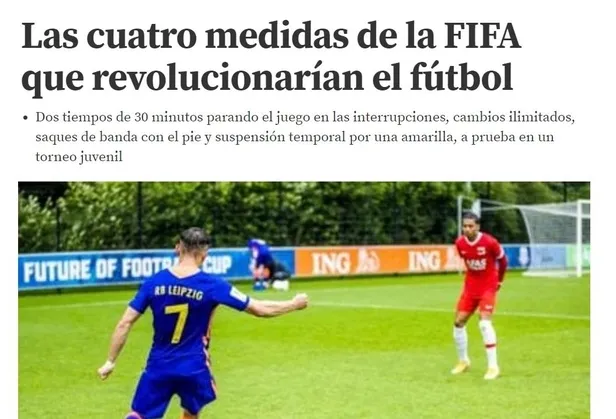 İspanyol medyasından çarpıcı haber! 60 dakika maç, ayakla taç, sınırsız oyuncu değişikliği...-5