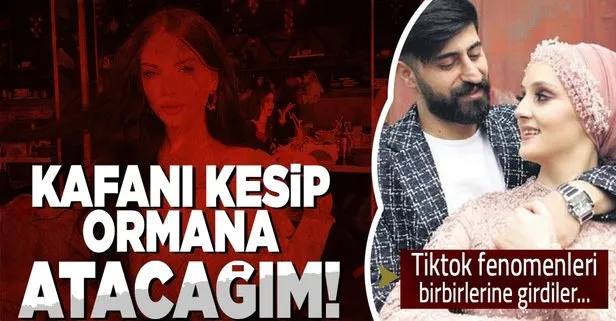 TikTok fenomeni Dilan Koç, sosyal medyada Zeynep Alanç ve ailesiyle tartıştı! ölüm ve tecavüz tehditleri aldı