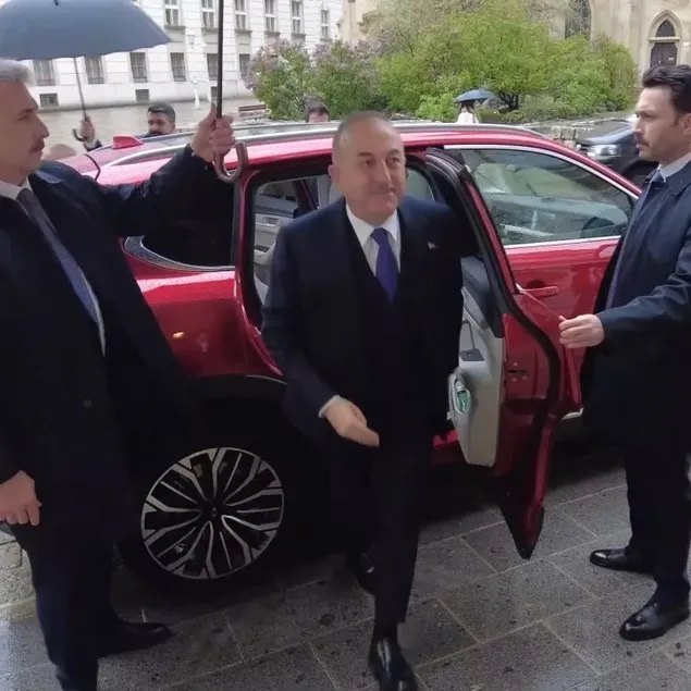 Yerli otomobil Togg Viyana sokaklarında