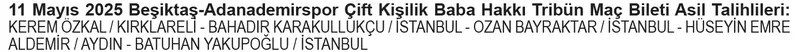 2 Nisan 2025 Papara BJK 3. Dönem Kampanyası çekiliş sonuçları açıklandı! ASİL-YEDEK isim listesi (Takvim Gazetesi)