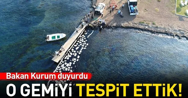 Bakan Kurum duyurdu! O gemi tespit edildi
