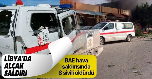 İnsan Hakları İzleme Örgütü: BAE, Libya’daki hava saldırısında 8 sivili öldürdü