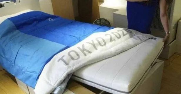 Tokyo 2020 Olimpiyatları’nda koronavirüse karşı ’antiseks’ yataklar kullanılıyor