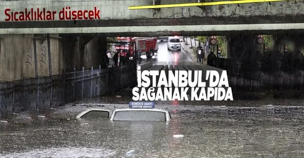 Hava sıcaklıkları 1 ila 3 derece azalacak! Meteoroloji’den İstanbul’a sağanak yağış uyarısı