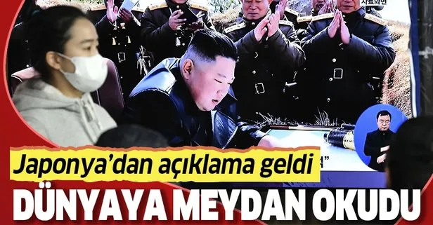 Son dakika: Kuzey Kore’den yeni füze denemesi! Kim Jong Un meydan okudu...