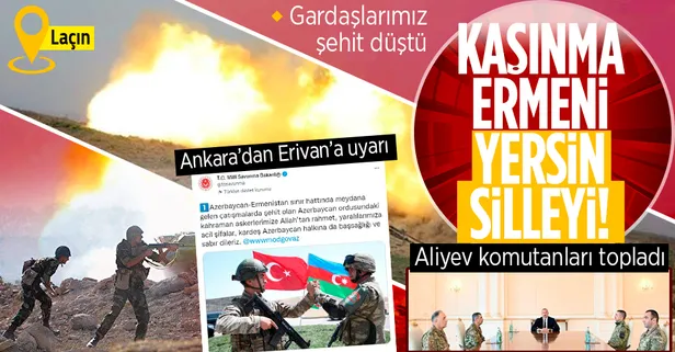 Son dakika: Ermenistan kaşınıyor! Sınır hattında alçak provokasyon: Azerbaycan ordusundan 50 asker şehit oldu