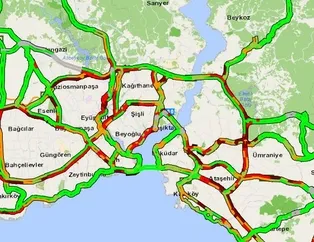 İstanbul’da trafik çilesi bitmek bilmiyor!