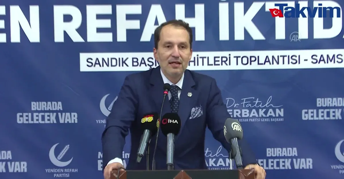Fatih Erbakan'dan CHP'ye İBB tepkisi