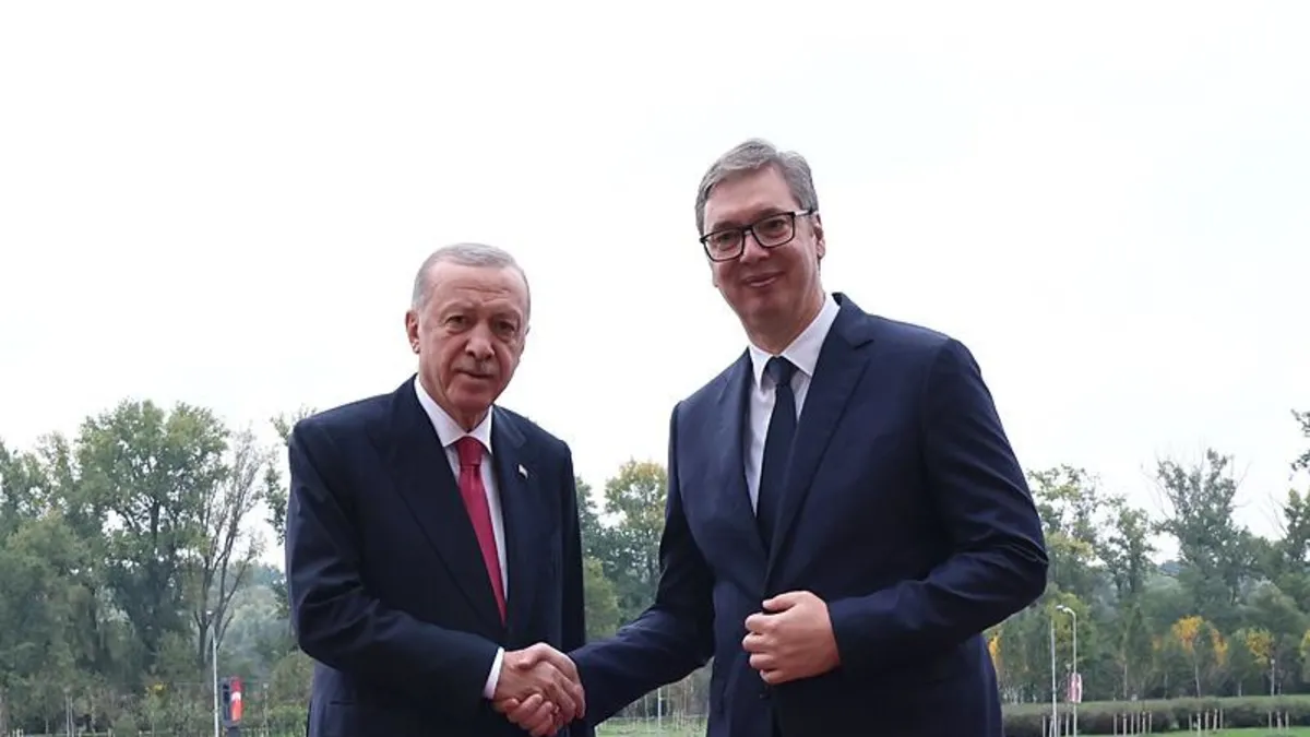 Vucic Başkan Erdoğan'a övgüler yağdırdı: "Ondan öğrendiğim çok şey oluyor"