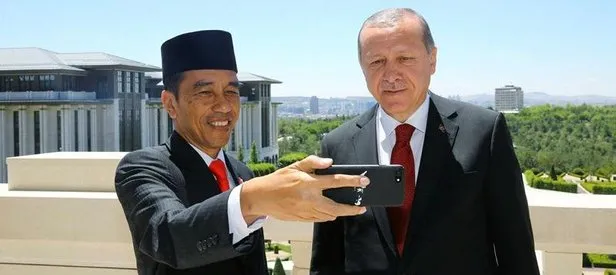 Endonezya Cumhurbaşkanı sosyal medyadan paylaştı