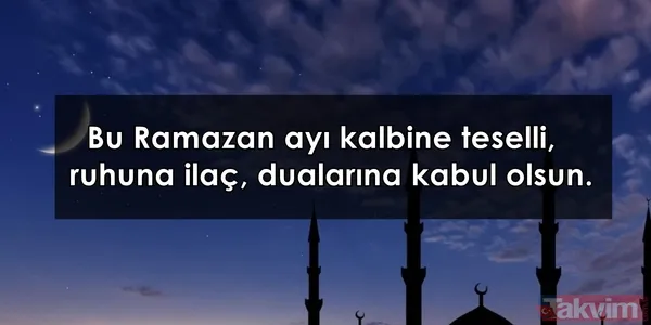 RESİMLİ RAMAZAN MESAJLARI 2023! Yeni, anlamlı, dualı, hadisli, ayetli, kısa, öz GİF'li, hareketli, Ramazan kutlama mesajları güzel sözler! Facebook, Whatsapp... - 32