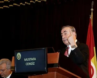Galatasaray Başkanı Mustafa Cengiz sert konuştu: Biz bu oyunu bozarız