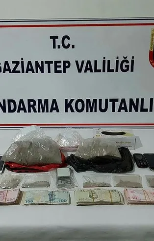 Son dakika: Gaziantep'te 2 kilogram eroin ele geçirildi