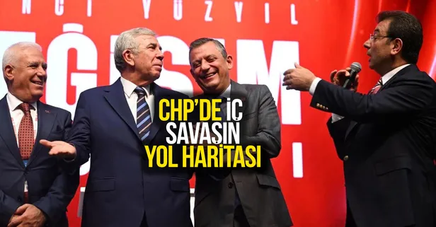 CHP'de iç savaşın yol haritası! İmamoğlu'ndan adaylık baskısı... Mansur Yavaş'tan anket bombası | Özgür Özel ne açıklayacak?