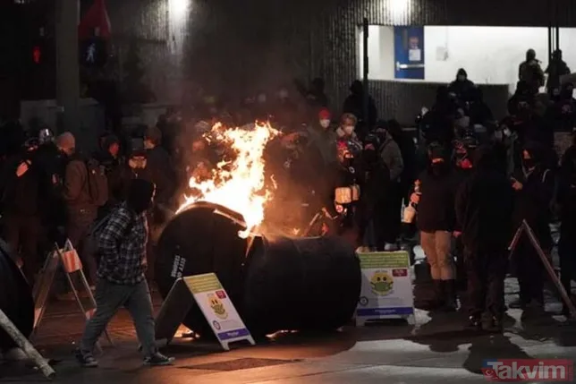 ABD'de bir kez daha karıştı! Polis vatandaşı ezdi! Sokaklar yangın yeri