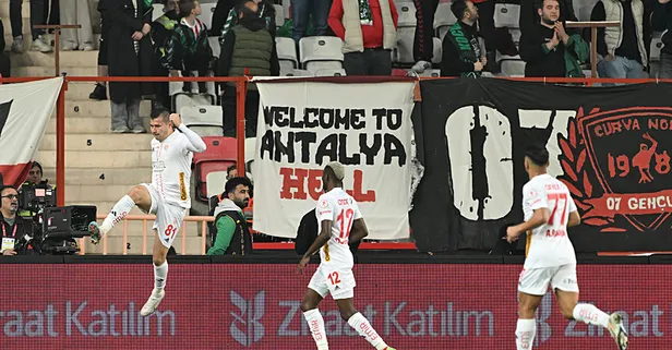 Evinde hata yapmadı! Antalyaspor Kocaelispor'u 3-1 yendi