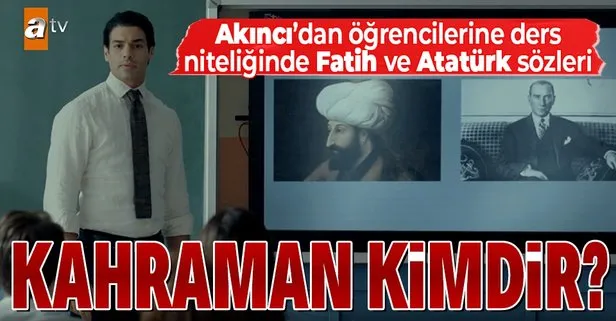 AKINCI’da geceye damga vuran Fatih Sultan Mehmet ve Atatürk sahnesi! İzleyiciden tam not aldı...