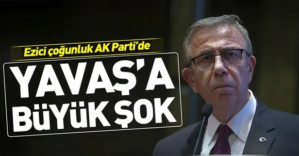 Mansur Yavaş'a Ankara'da büyük şok