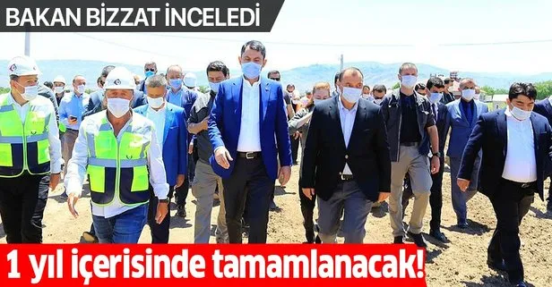 Bakan Kurum açıkladı: 1 yıl içinde tamamlanacak