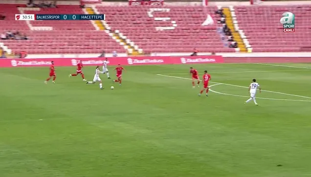 GOL | Balıkesirspor 0-1 Haccettepe 1945 SK