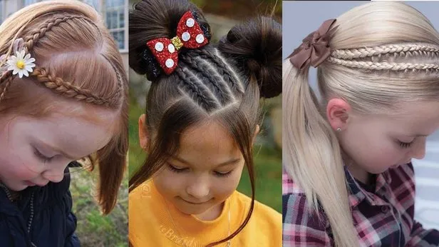 Karne günü için saç modelleri 2024! 👗💇‍♀️  Anaokulu, Ortaokul, 1-2-3-4-5-6-7-8. sınıflar için KARNE GÜNÜ kıyafet ve saç önerileri!