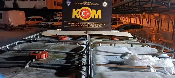 Mersin'de 5 bin 450 litre kaçak akaryakıt ele geçirildi-3