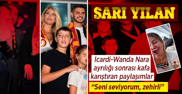 Ayrıldıklarını açıklamışlardı! Wanda Nara ve Mauro Icardi'den kafaları karıştıran paylaşımlar