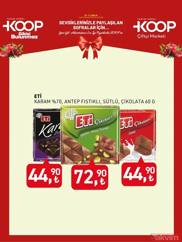 Hafta sonu fırsat alarmı! KOOP Market’te 20-21 Aralık’a özel çay, tavuk ve sıvı yağda indirimli fiyatlar - 12