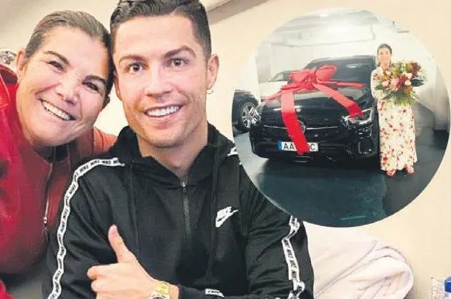 Ronaldo'dan Anneler Günü için 100 bin Euro’luk hediye