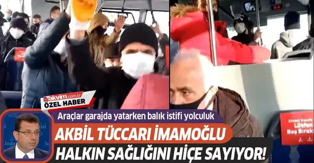 İmamoğlu'nun başkan olduğu İBB halkın sağlığını hiçe saymaya devam ediyor! Metrobüste "korona" riski