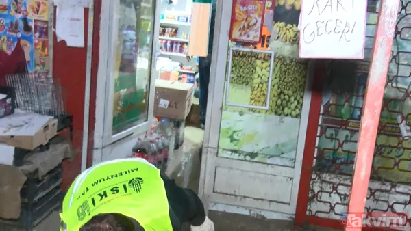 İstanbul Başakşehir'de İSKİ deposundan su taştı! İki ev ve bir markette hasar... - 9