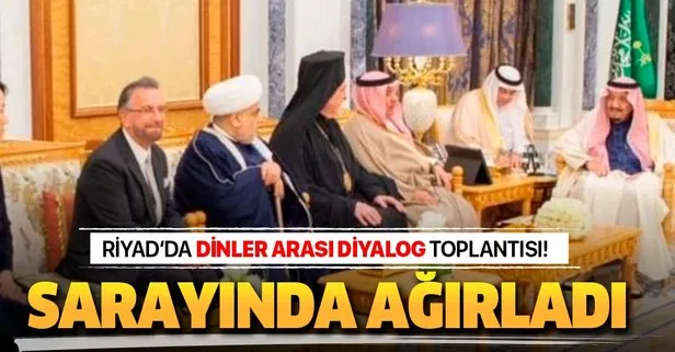 Riyad’da ’dinler arası diyalog’ toplantısı! Suudi Arabistan Kralı sarayında İsrailli Haham Rosen’i kabul etti