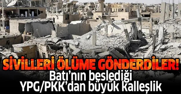YPG/PKK’nın tehdit ettiği sivilleri bombalı araç eylemi için kullandığı ortaya çıktı