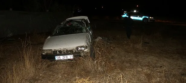 Ankara’da gece yarısı acı kaza