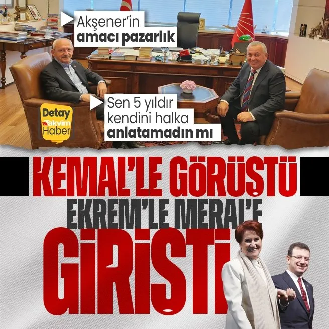 Kemal Kılıçdaroğlu ile görüştü Meral Akşener ve Ekrem İmamoğluna girişti! DPli Cemal Enginyurttan olay sözler