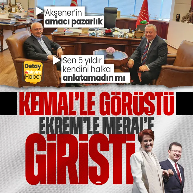 Kemal Kılıçdaroğlu ile görüştü Meral Akşener ve Ekrem İmamoğluna girişti! DPli Cemal Enginyurttan olay sözler