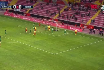 GOL | Kayserispor 1-0 Iğdır FK
