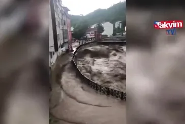 Ordu İkizce'de şiddetli yağış!