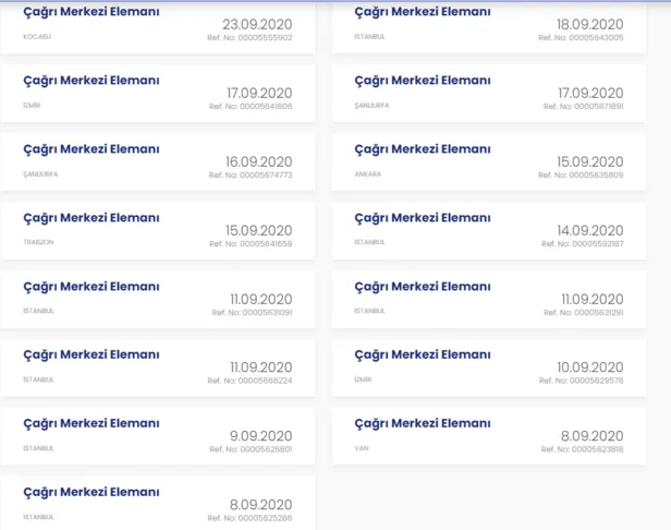 Kamyon Şoförü, Güvenlik Görevlisi, Çağrı Merkezi Personel alım başvuru şartları nedir? 9 Eylül İŞKUR başvuru iş ilanları-3